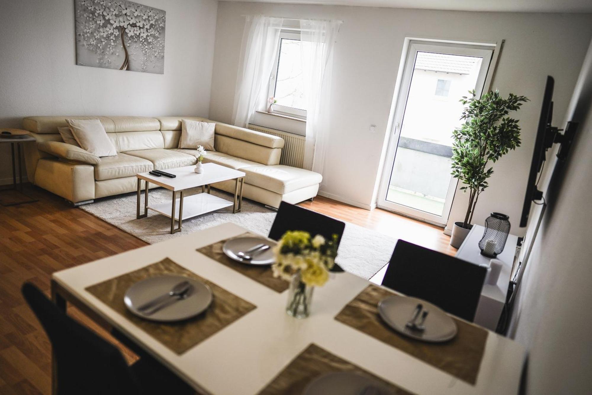 Moderne Ferienwohnung In Leimen Mit Balkon, Wehome Komfort Esterno foto